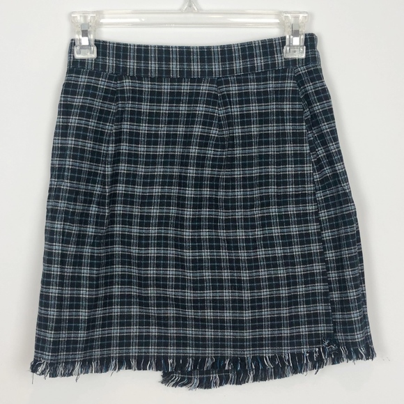 NWT Urban Outfitters Briana Blanket Wrap skirt XS - Picture 3 of 3